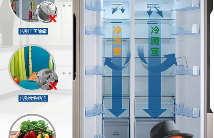 海信(hisense) bcd-180f 180升l 雙門冰箱(銀色) 多重抗菌節能健康