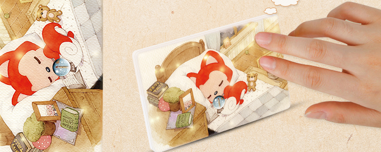 迪比科阿狸移动电源甜蜜梦乡p25(2500mah)